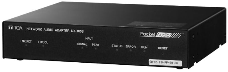 ETHERNET/IP LYDMODUL TX/RX, med Mic input, 1 kanal