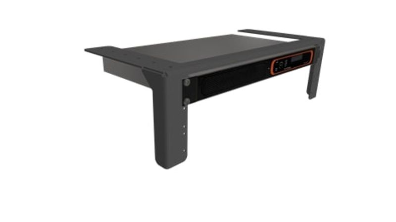 Brakett/rackskinne for vegg/tak 3U, max 25kg
