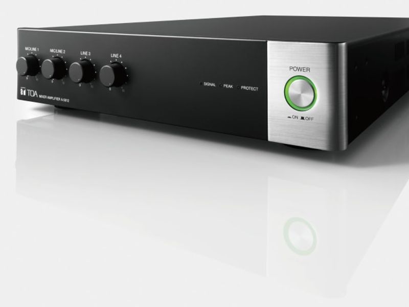 TOA Mikseforsterker 1x60W 100V 2 Mikrofon 2 Linje DSP