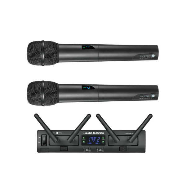 Bilde av Audio-Technica trdlst system 2x hndmik 2.4GHz digitalt