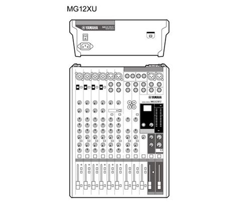 Yamaha Mikser Bord 6xMikrofon 4xStereo Linje Effekter USB