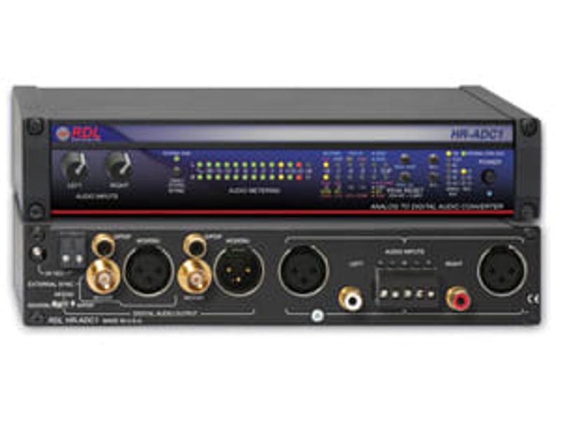RDL Konverter A/D 24/192 - AES/EBU og S/PDIF