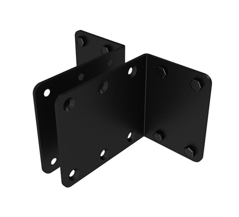 BT8390-WFK4/B Wall-To-Wall Rail Mounting Brackets