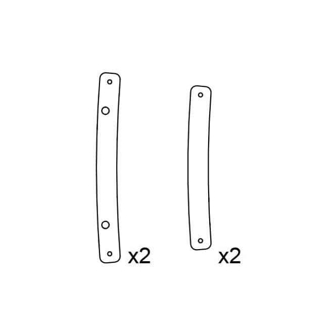 Hovedbilde End rigging plates for A10i Focus