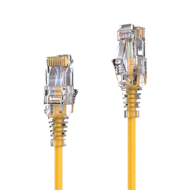 PureLink Kabel CAT 6 Patchekabel SLIM - UTP - LSOH 5m Gul