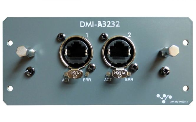 Hovedbilde DMI kort med A3232 standard, 2 x ethercon