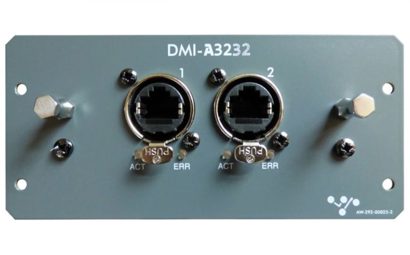 DMI kort med A3232 standard, 2 x ethercon