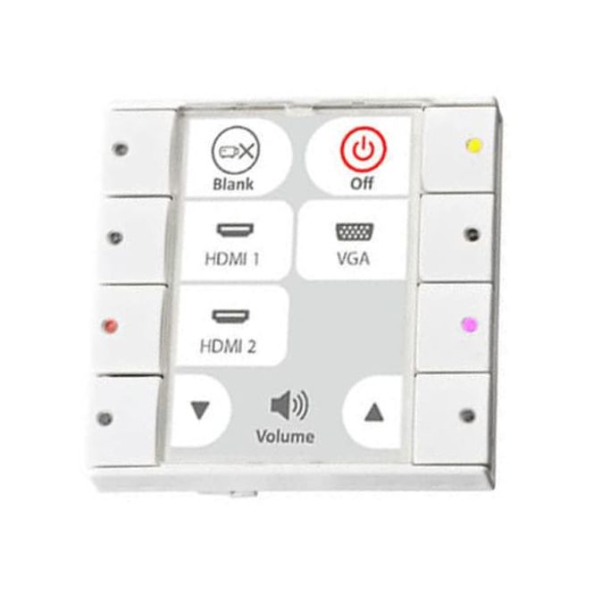 Hovedbilde Sierra II 8EUW - 8-knapps kontrollpanel med ethernet, hvit