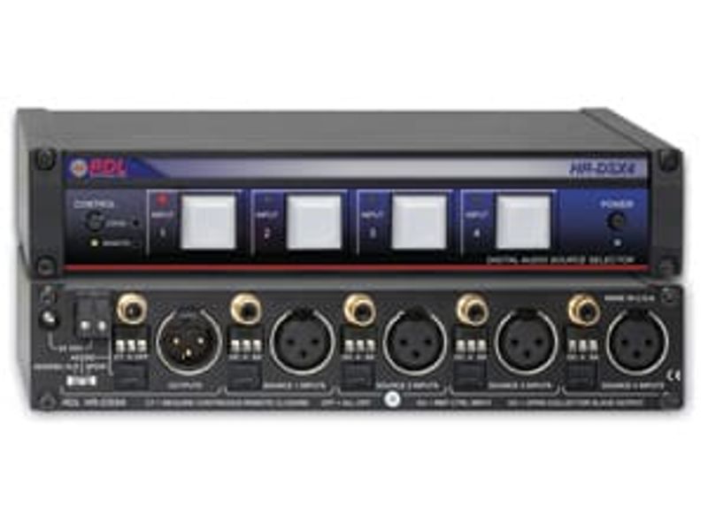 RDL Digital Audio Switcher 4:1 AES/EBU & S/PDIF