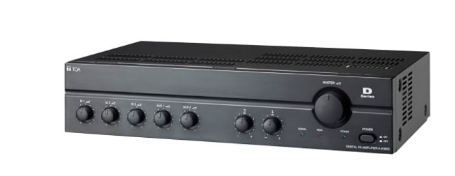 Hovedbilde Mikseforsterker 120W,dig.sluttrinn,1xDIN,2xJackBal,2xAuxRCA
