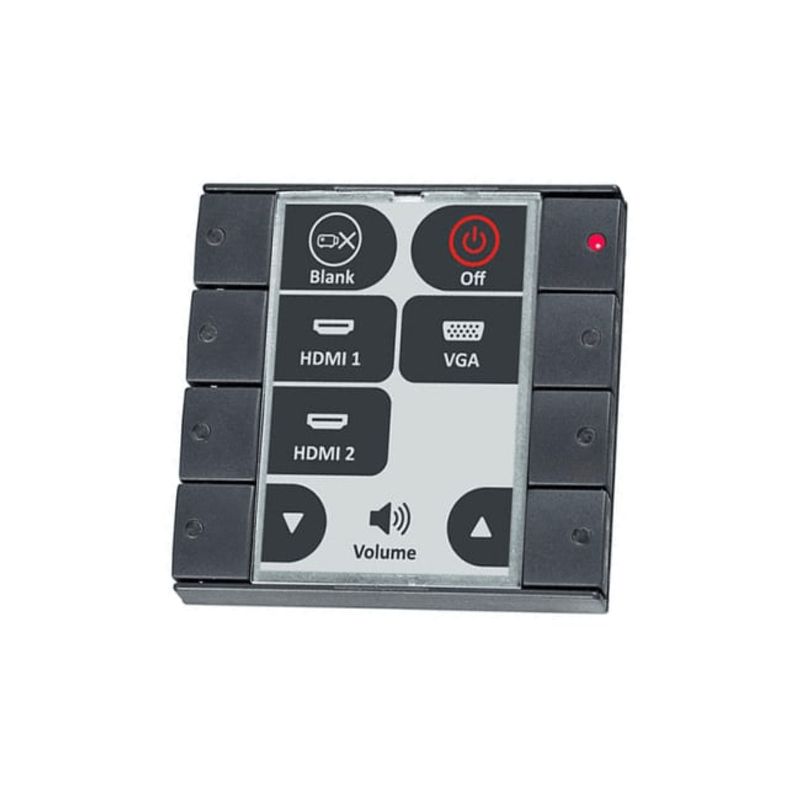 Echo Plus 8EUB - 8-button control pad w/ Ethernet, EU, black