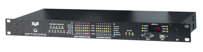X6R-TP-8LI/8LO, 1x Second PSU, 8ch Line input, 8ch Line out