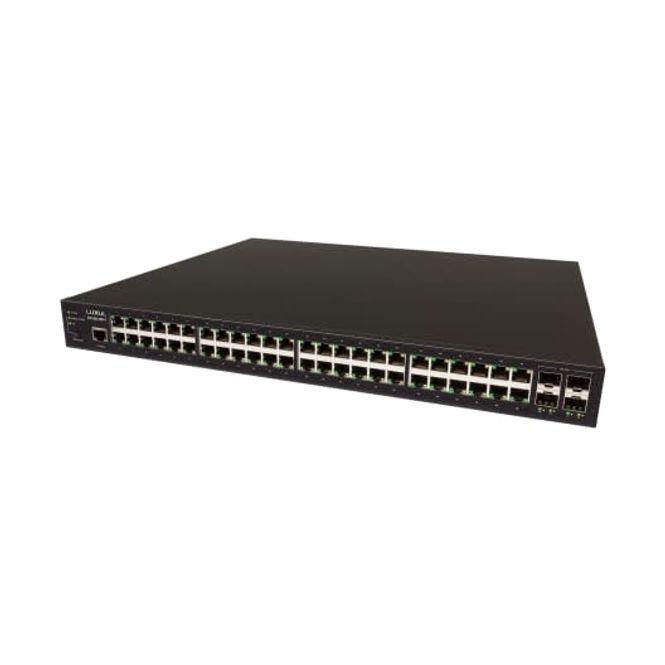 Hovedbilde SW-610 48-Port Gigabit PoE+ L2 L3 managed switch with 4 SFP+