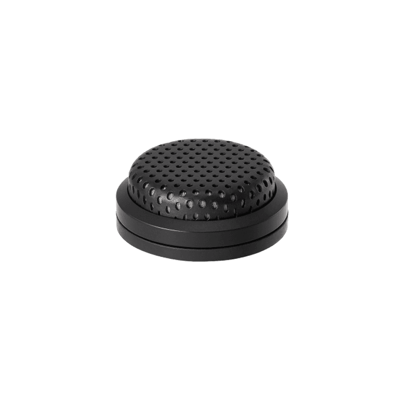 Omni Cond 3-Pin Flush-Mount Boundary Mic, Sort