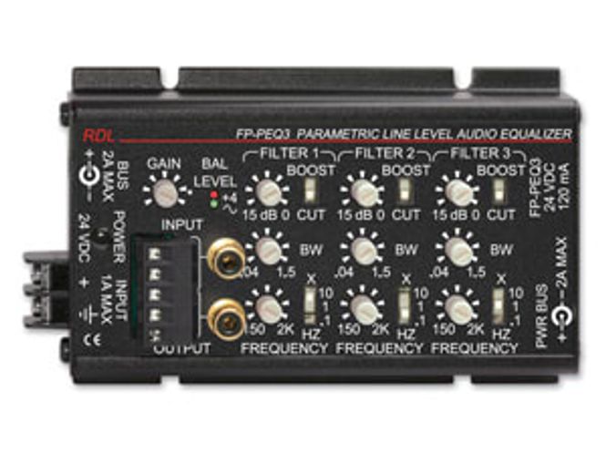 Hovedbilde RDL Equalizer 3 bånd