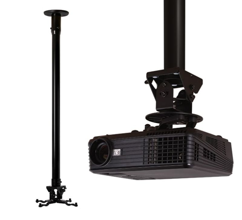 Projektorfeste Max 25kg, max 37cm mellom bolter på proj.Hvit