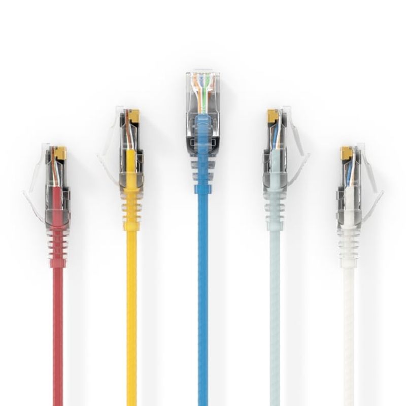 PureLink Kabel CAT 6 Patchekabel SLIM - UTP - LSOH 1m Rød