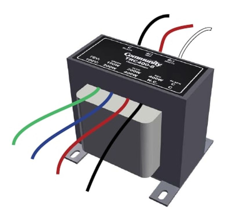 Transformator 400W,70 & 100V, 400-200W, 8ohm