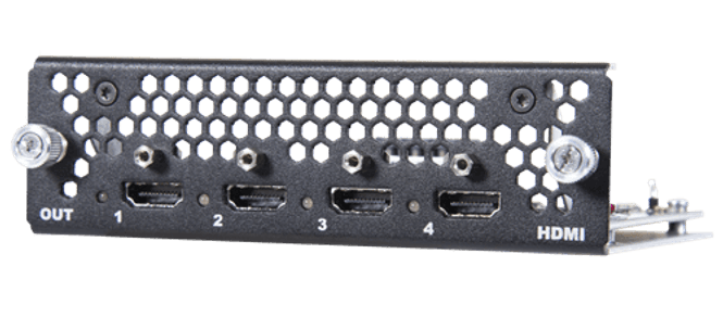 Hovedbilde Output conn card with 4x HDMI 2.0 (case incl)