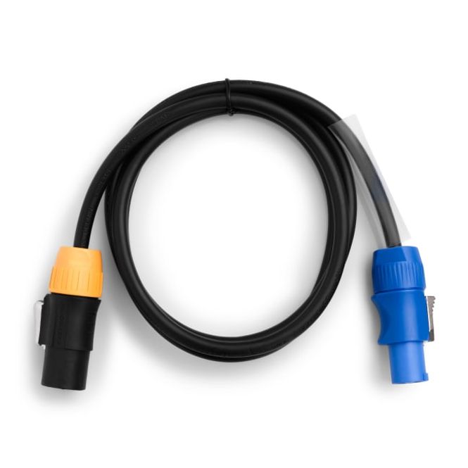 Hovedbilde Strømkabel 1,5mm2 TrueCom M til Powercon(blå), 1,5m