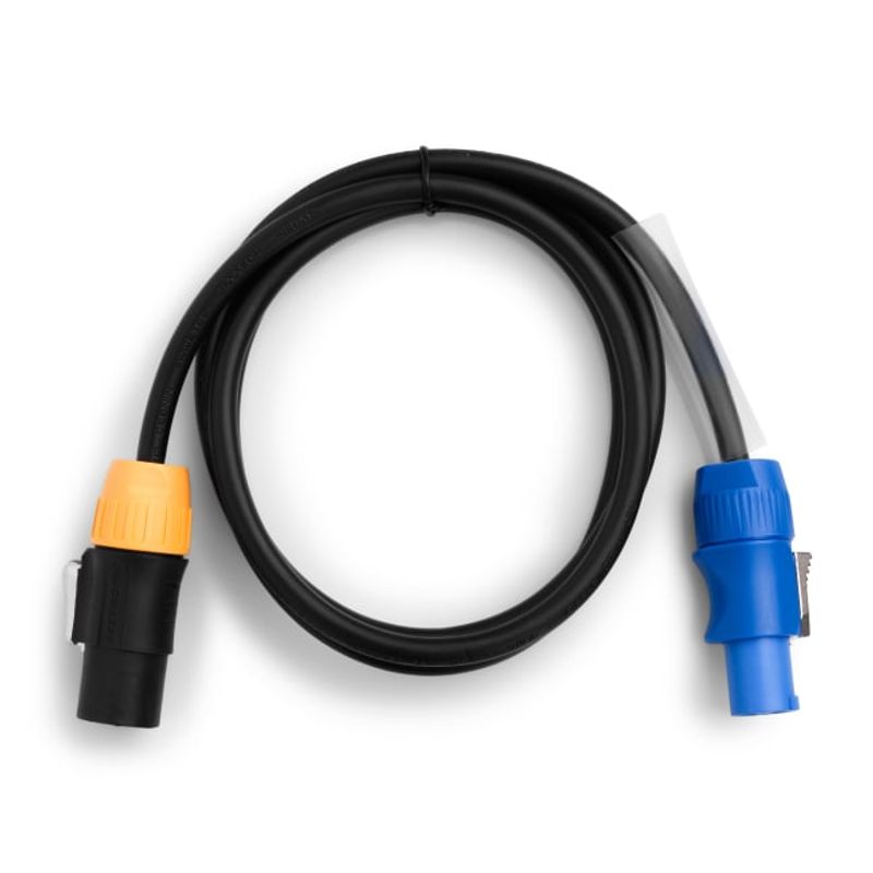 Strømkabel 1,5mm2 TrueCom M til Powercon(blå), 1,5m