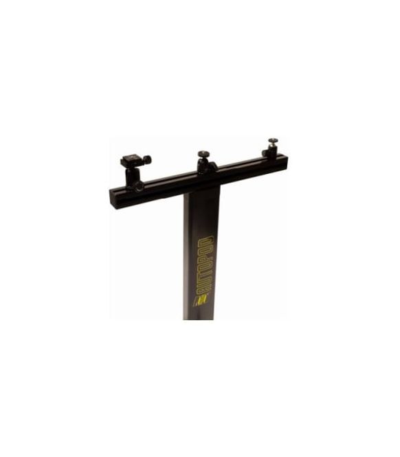Hovedbilde T-Bar with 3 camera mounts, sort