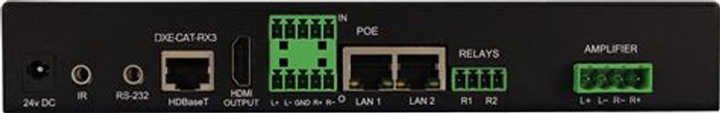 AURORA HDMI Extender Receiver HDBaseT Rele Audio