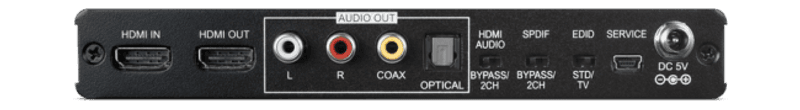 HDMI Audio DeEmbedder (4K,HDCP2.2,HDMI2.0)
