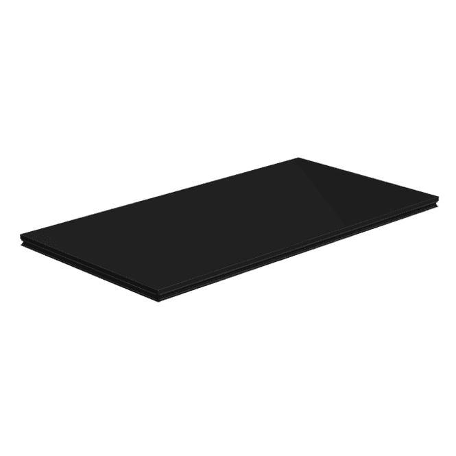 Hovedbilde Scenelement Spider lettvekt 2x1, HEX top, Sort