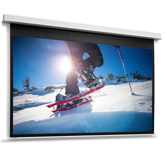 Hovedbilde Projecta Lerret mot.,Innfelt,DescenderPro 139x240 Matte White,16