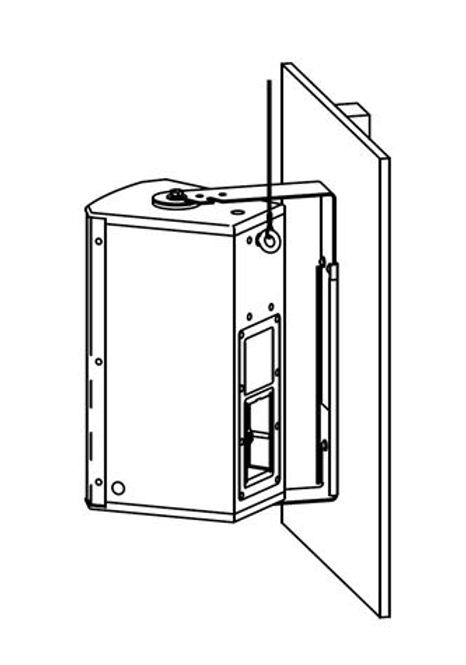 Hovedbilde Electro-Voice Tilbehør U-brakett til EVC-1082 Sort