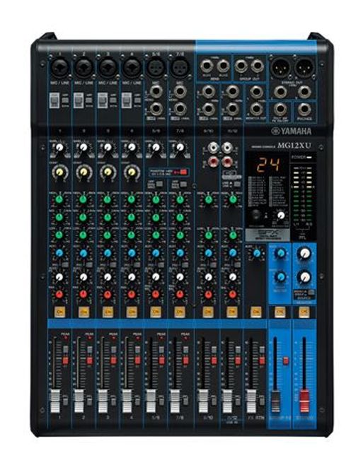 Hovedbilde Yamaha Mikser Bord 6xMikrofon 4xStereo Linje Effekter USB