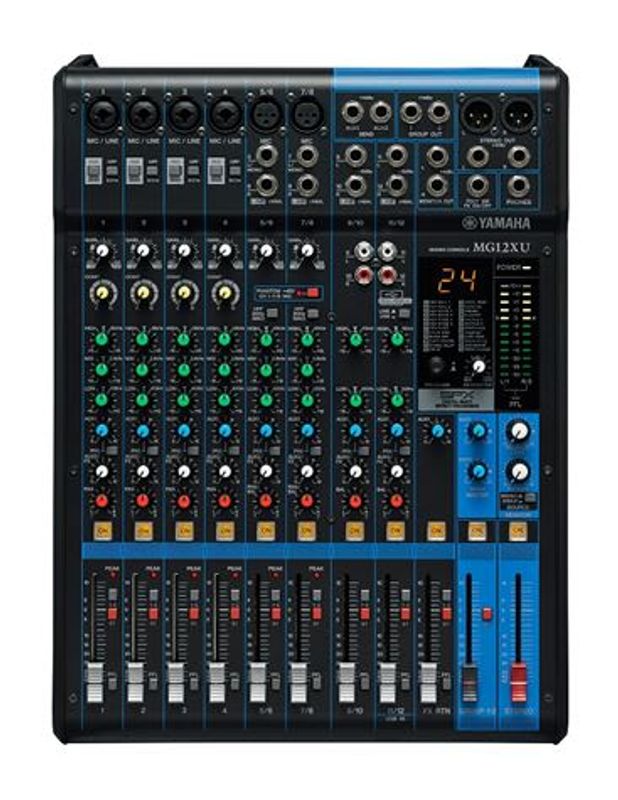Yamaha Mikser Bord 6xMikrofon 4xStereo Linje Effekter USB