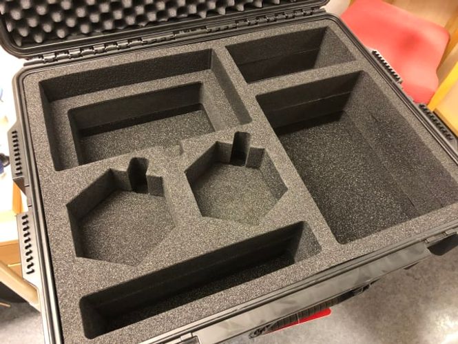 Hovedbilde Pelikoffert for DEVIO, 2x DTM-1 mic, webcam CM20/22 & kabling
