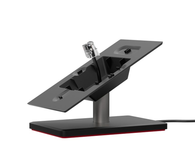 Table stand for touch enabled control pad TEC-X, black