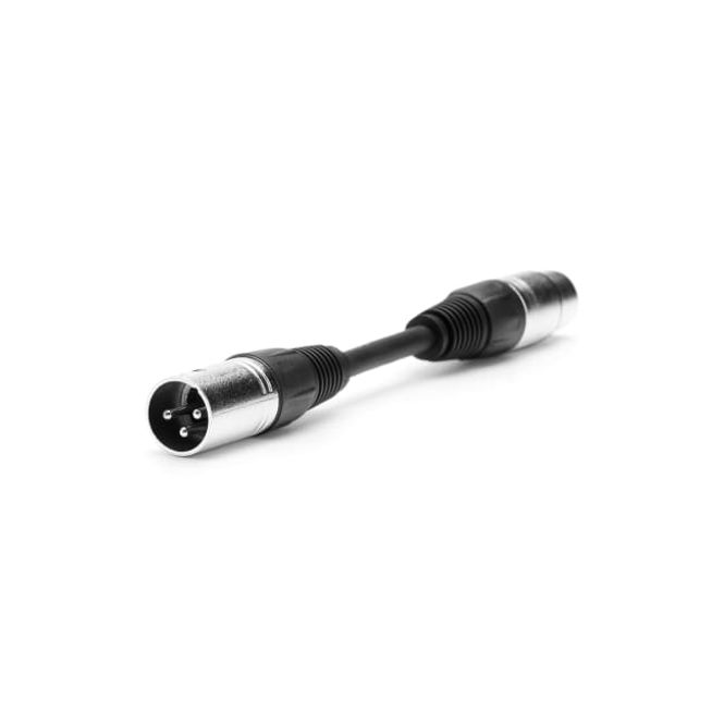Hovedbilde DMX 3 pin M to 5 pin F 0,15m