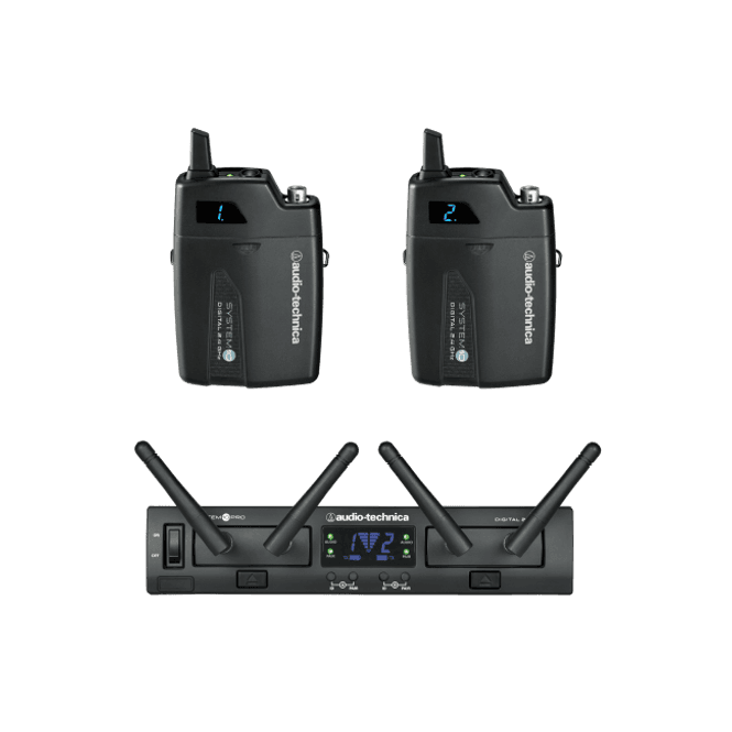 Hovedbilde Audio-Technica System 10 pro 2x lommesendere 2.4GHz