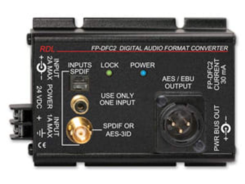 Konverter SPDIF el AES-3ID til AES/EBU