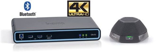 Hovedbilde Devio Enhet for Videokonferanse m/Bordmikrofon 4K BT