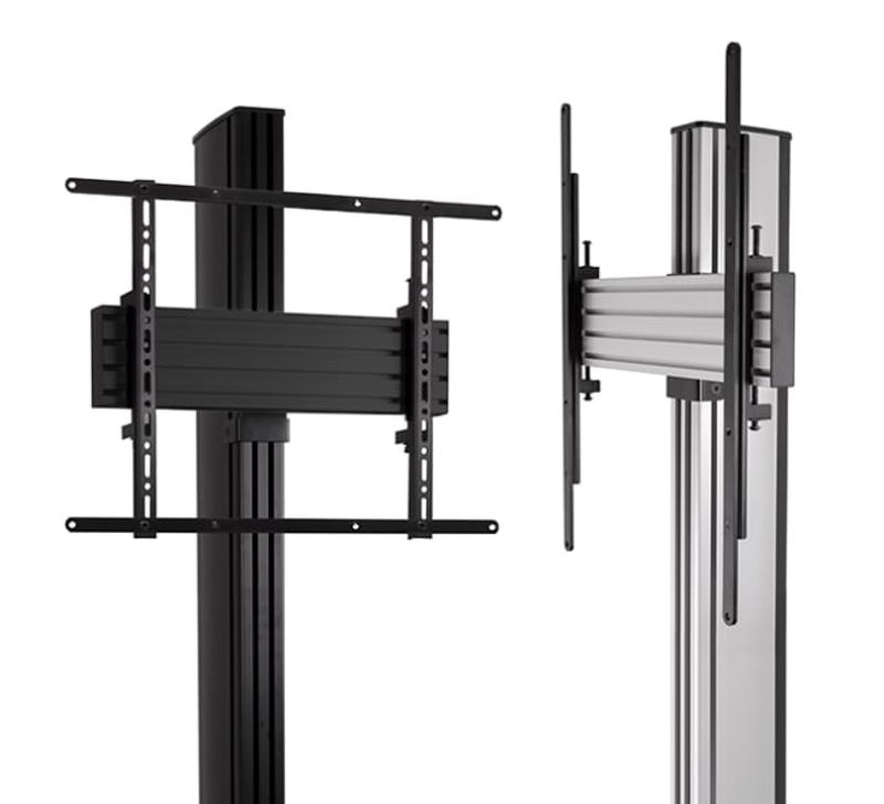 Dobbel stack gulvstativ. Silver 2.4m