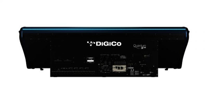 Q338 surface 36+2 faders 2 DMI 6 BNC MADI 2 PSU 16 GPIO
