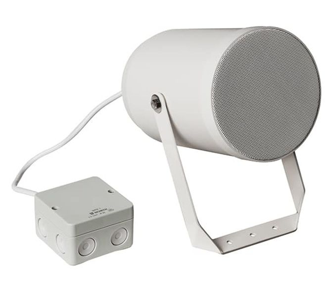 Hovedbilde Projector høyttaler plast 10W,Ubrak, ExtKoblBox, IP66, EN54