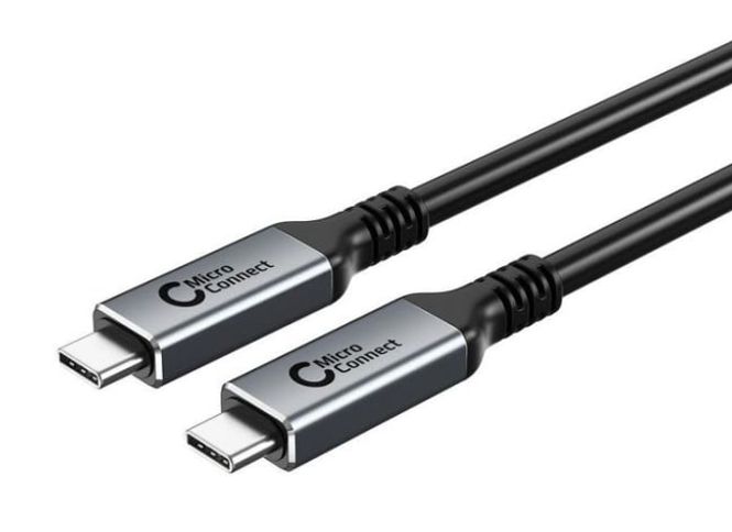 Hovedbilde USB-C 3.2 kabel Premium 4m, 20Gbps,100W