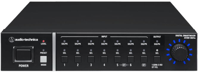 Hovedbilde DSP 6 Inn/4 Ut AEC USB TCP/IP