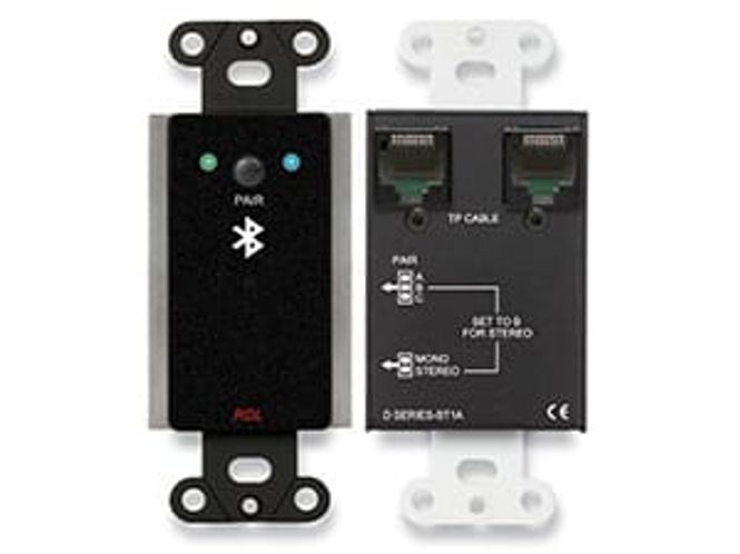 Hovedbilde Veggmontert bluetooth audio Format-A interface, sort