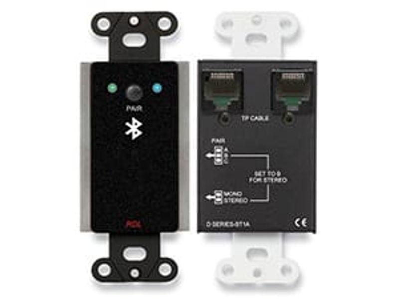 Veggmontert bluetooth audio Format-A interface, sort