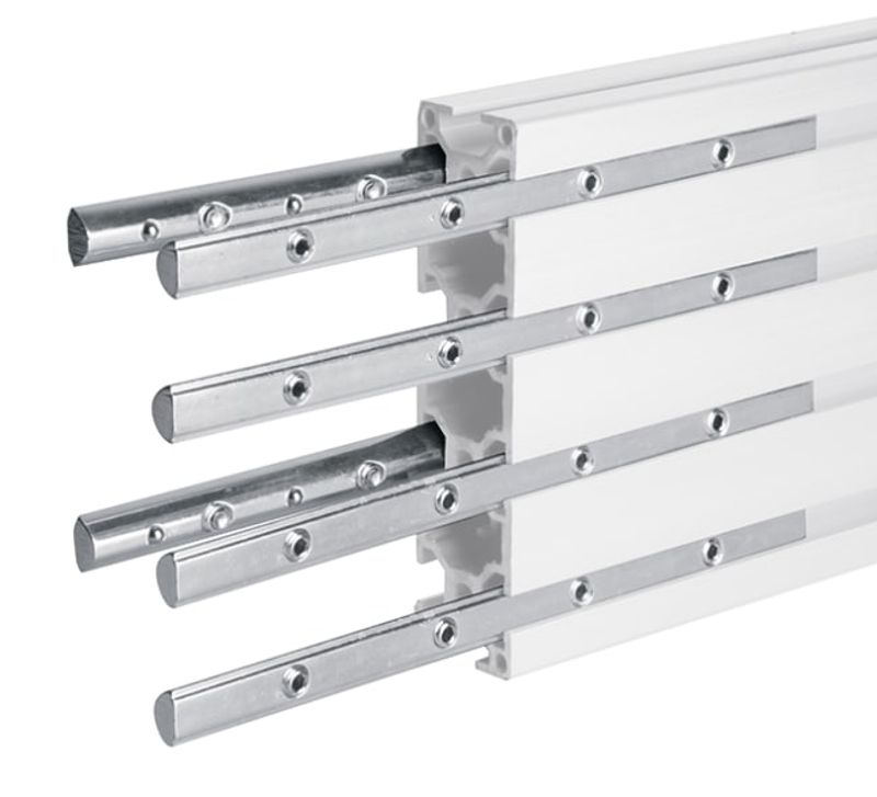 Sammenkoblingsbrakett for System-X skinner