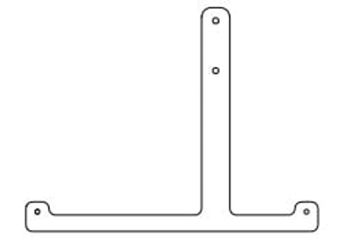 Hovedbilde Rear rigging plates f/A15iW & A10iW på/under KS21iW,hvit