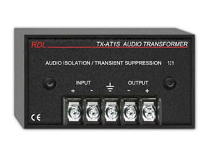 Hovedbilde RDL Transformator 1:1 Linjenivå Skruterminering Max+22dB m/suppr