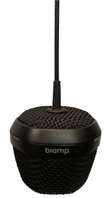 Ceiling mounted beamforming microphone Black